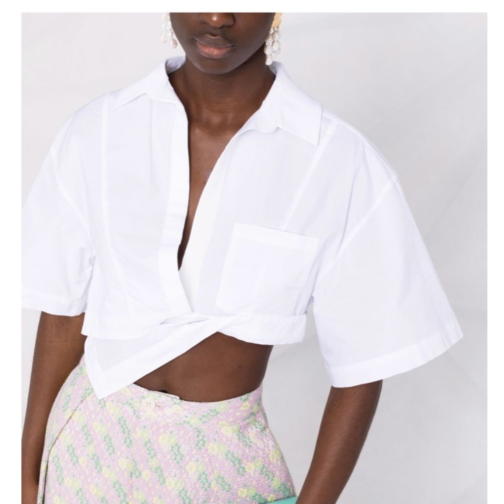 Jacquemus La Chemise Capri Top